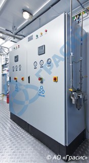 Российский концентратор кислорода АКС-1 для снабжения кислородом реанимационных палат и ИВЛ